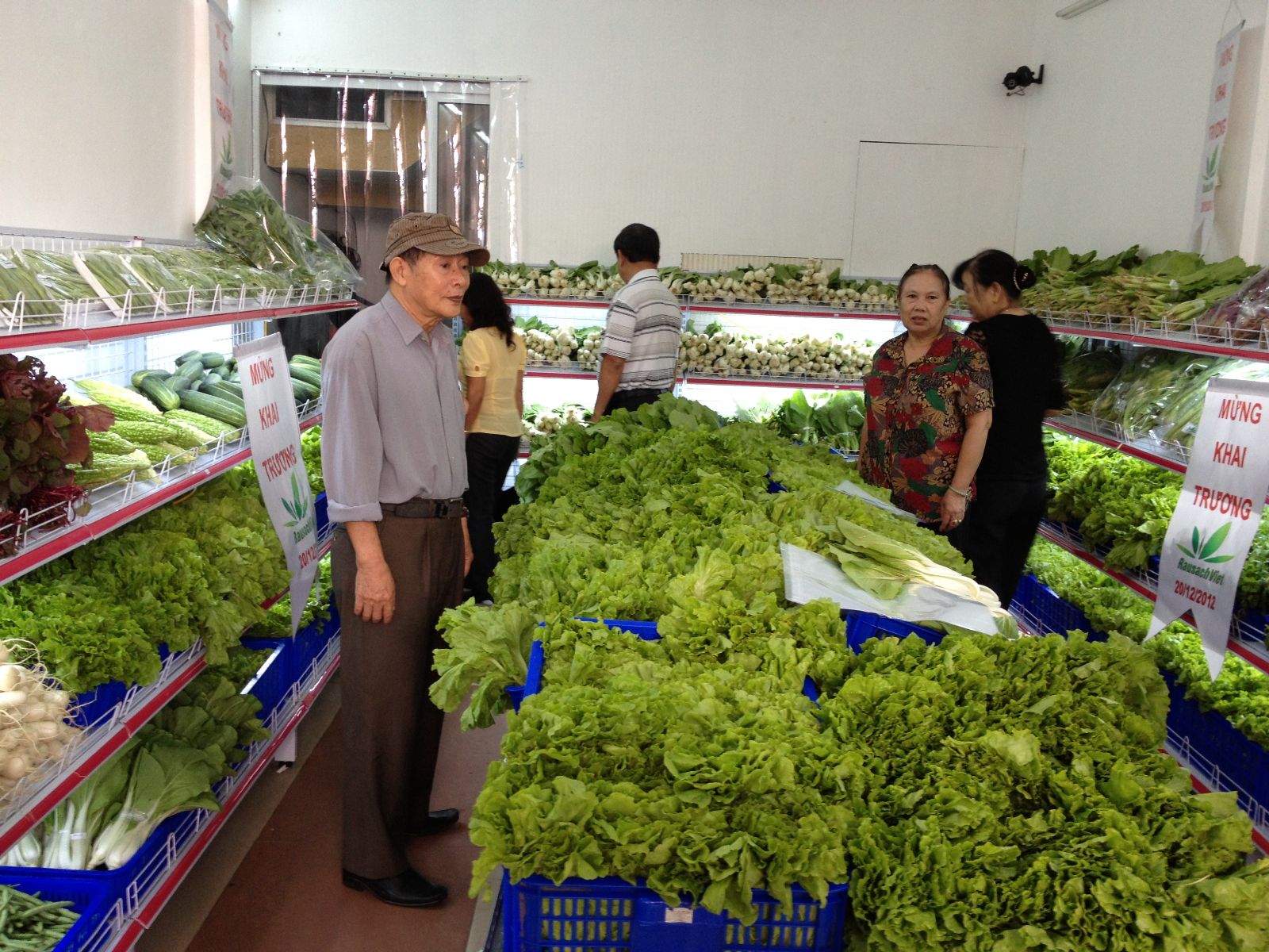 Cần thị trường rau an toàn